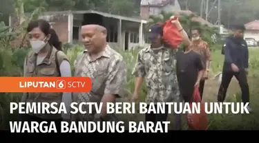 Pemirsa SCTV kembali memberi bantuan sembako kepada warga yang membutuhkan. Kali ini bantuan diberikan kepada masyarakat yang membutuhkan di Bandung Barat, Jawa Barat.