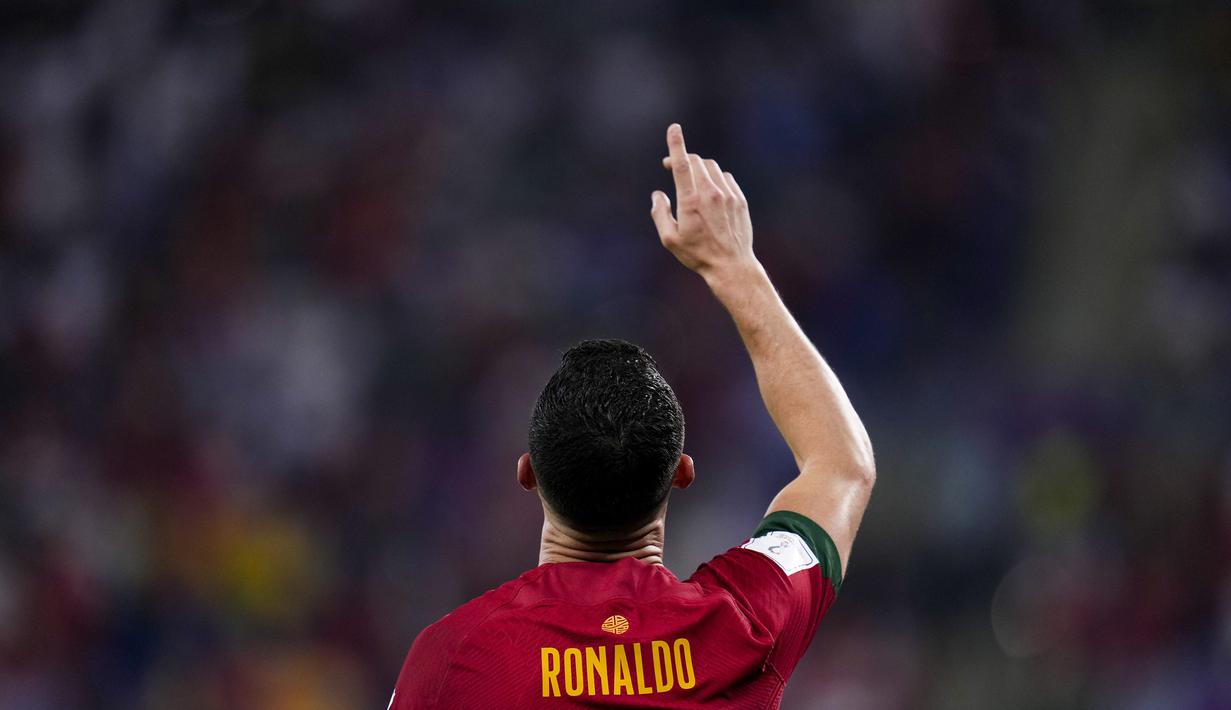 Selain Cristiano Ronaldo belum pernah ada pemain yang mampu mencetak gol di lima edisi Piala Dunia. Bahkan untuk Messi sekalipun. (AP Photo/Manu Fernandez)