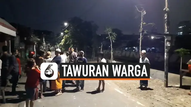 VIDEO: Tawuran Antar Warga Merusak Beberapa Rumah