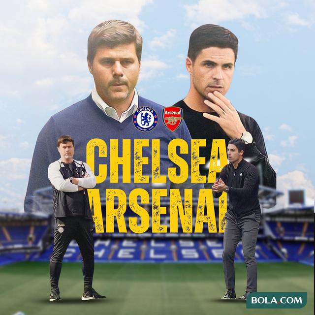 Liga Inggris - Chelsea Vs Arsenal - Pocchetino Vs Mikel Arteta
