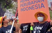 Komunitas One Piece Kawal Anies Cak imin Daftar Pilpres ke KPU: Seperti Luffy, Berani dan Tegas
