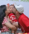 Buah hati pertama pasangan Raffi Ahmad dan Nagita Slavina genap berusia satu tahun. Beberapa kali pasangan Raffi dan Gigi merayakan ulang tahun anak pertamanya. (Andy Masela/Bintang.com)