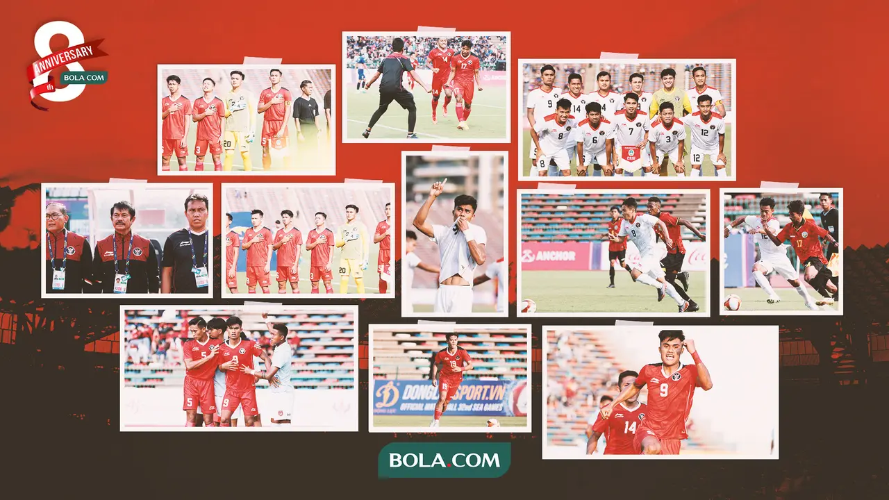 SEA Games 2023 - Kolase Foto Timnas U-22 dari Laga vs Filipina, Myanmar, Timor Leste