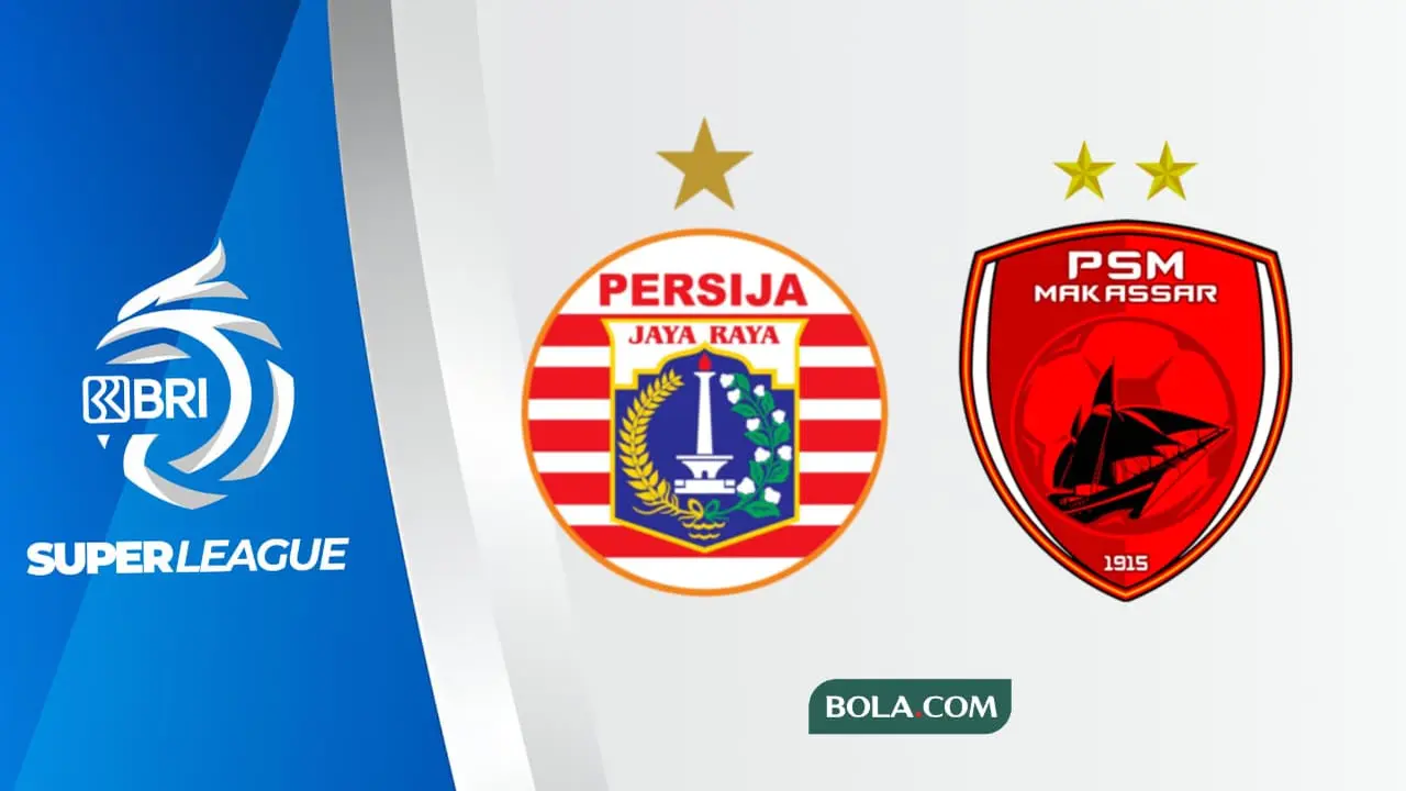 Persija Jakarta Vs PSM Makassar.
