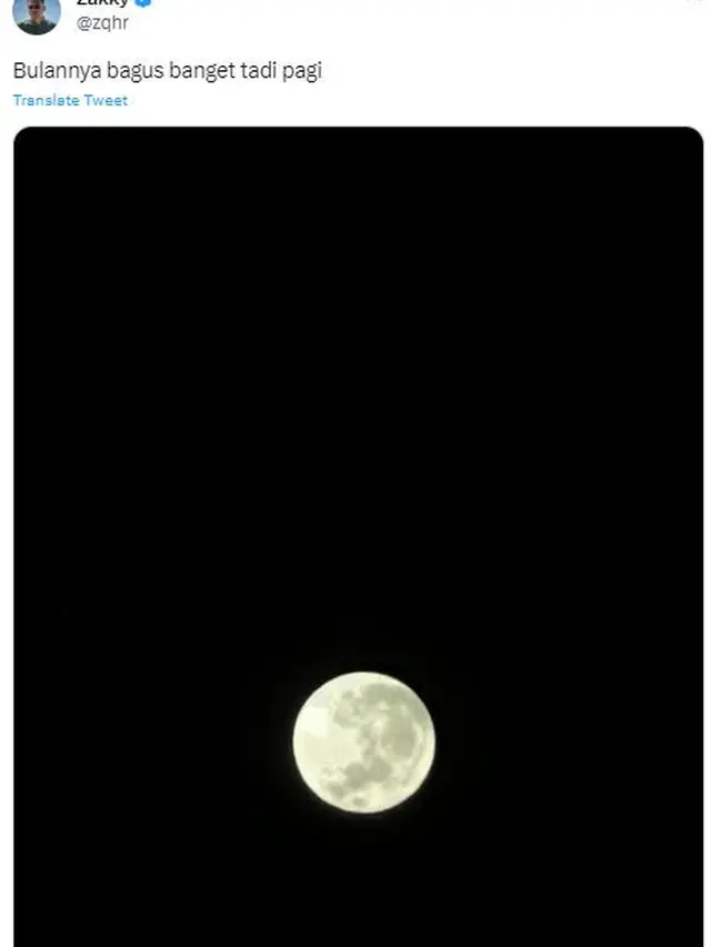 7 Potret Indahnya Supermoon Bidikan Warganet