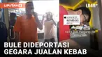 Bule Belanda Dideportasi gegara Jualan Kebab di Palembang