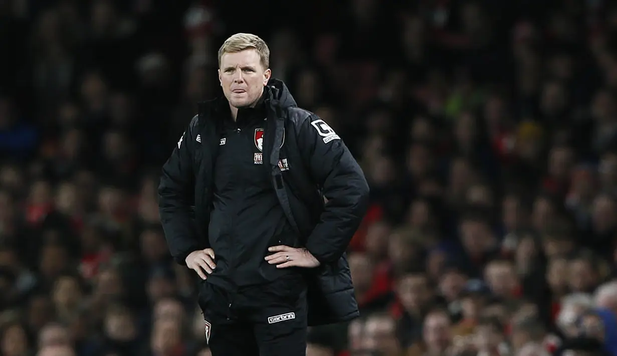Pelatih Bournemouth, Eddie Howe menjadi pelatih termuda di Premier League 2017-2018. Howe lahir di Amersham, Inggris 29 November 1977. (Reuters/Stefan Wermuth)