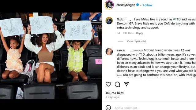 Chrissy Teigen bersama anak-anaknya. (Instagram/ chrissyteigen)