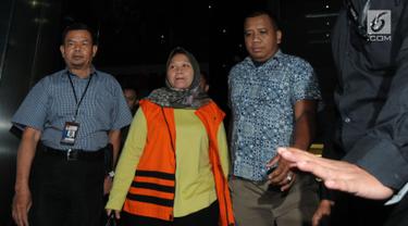 Bupati Bekasi Neneng Hassanah Yasin Ditahan KPK