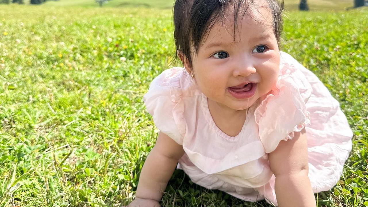 Potret Baby Launa di Italia