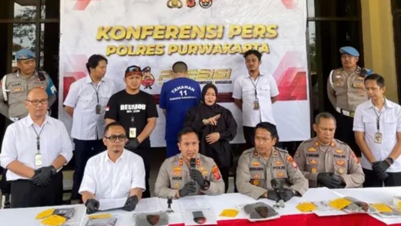 Polres Purwakarta Ungkap Pembunuhan dan Kekerasan Seksual Pelajar SMP, Pelaku Ditangkap