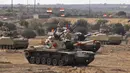 Mesir khawatir akan masuknya puluhan ribu pengungsi dari pertempuran antara Israel dan Hamas di Gaza dan sejauh ini menutup sebagian besar perbatasan, dan hanya mengizinkan truk-truk bantuan masuk ke Gaza. (Khaled DESOUKI / AFP)