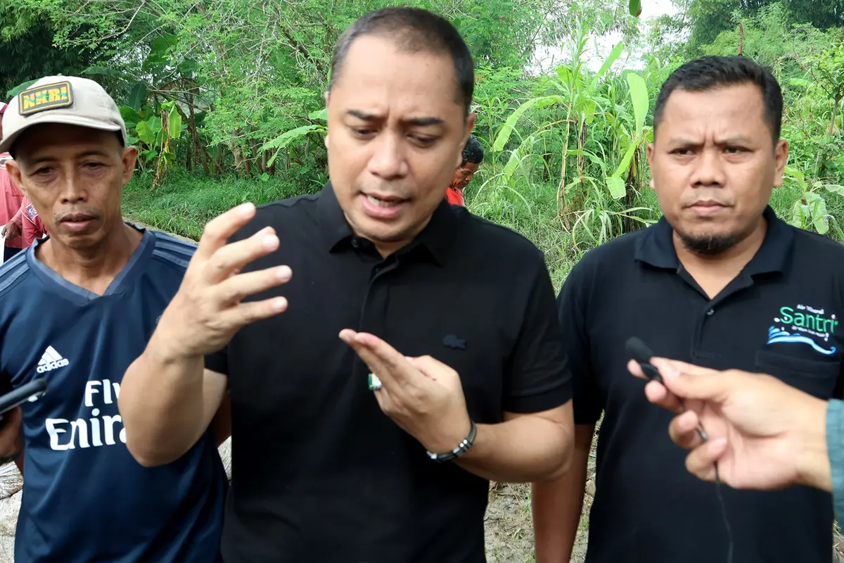 Wali kota Surabaya Eri Cahyadi. (Dian Kurniawan/Liputan6.com)