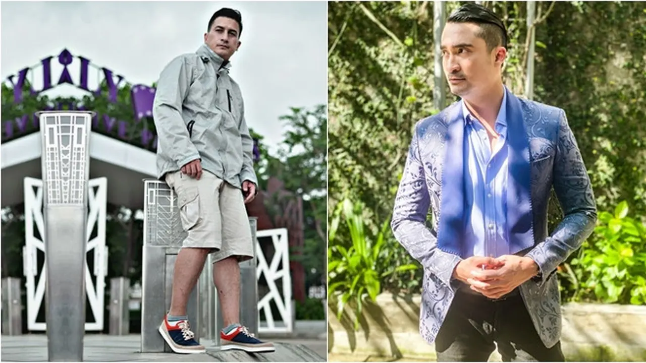 6 Potret Artis Pria Pemeran Antagonis saat Momong Anak, Jadi Family Man Sejati