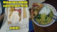 6 Potret Nasi Campur Lauk Nyeleneh Ini Cuma Ada di Indonesia (Sumber: 1cak)