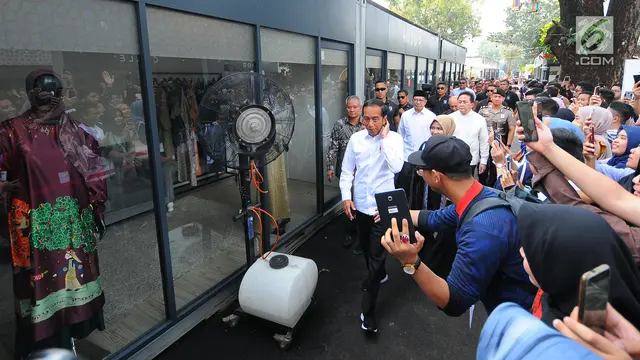 Jokowi Resmikan Halal Park di Senayan