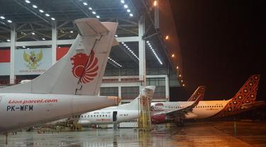 Batam Aero Technic (BAT) di Kawasan Ekonomi Khusus (KEK) sejak 2014 telah menjadi pusat perawatan dan pengerjaan penangan perbaikan pesawat udara di Bandar Udara Internasional Hang Nadim Batam. (Dok Lion Air)