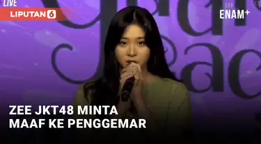 THUMBNAIL ZEE JKT48 MINTA MAAF