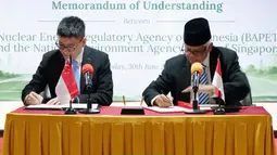 RI-Singapura Perkuat Kerja Sama Regulasi dan Keselamatan Nuklir