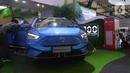 Membawakan tema “Techvolution”, MG menunjukkan kontribusi signifikan dalam mendorong evolusi otomotif bagi seluruh penggemar otomotif di dunia. (Liputan6.com/Angga Yuniar)