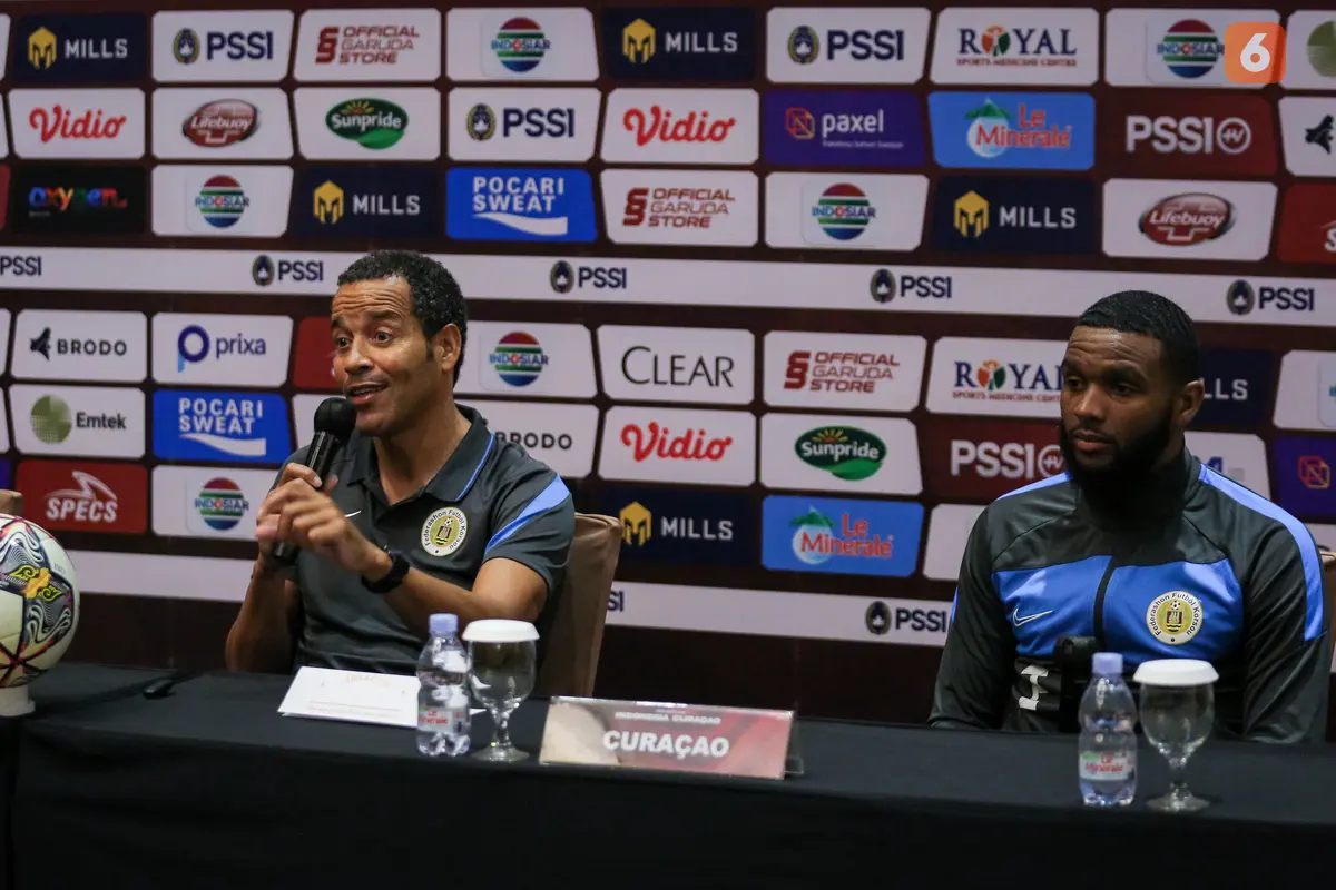 Konferensi Pers Jelang Laga FIFA Match Day Timnas Indonesia Vs Curacao