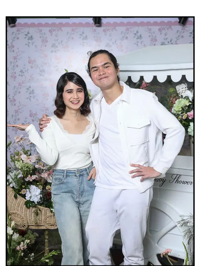 Gaya Couple Hadiri Pesta Ultah dan Baby Shower Alyssa Daguise, El Rumi-Syifa Hadju hingga Dul Jaelani-Tissa Biani