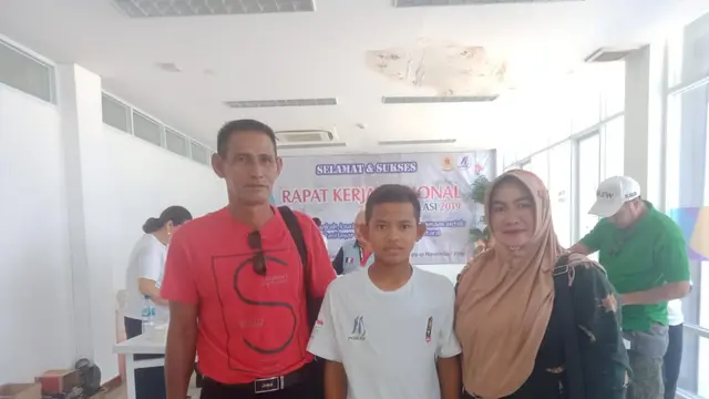 Regi Rio Valdo, atlet termuda di Timnas Layar Indonesia di SEA Games 2019.