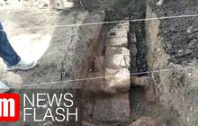 VIDEO: Struktur Bata Diduga Candi Pra-Majapahit Ditemukan di Kota Batu