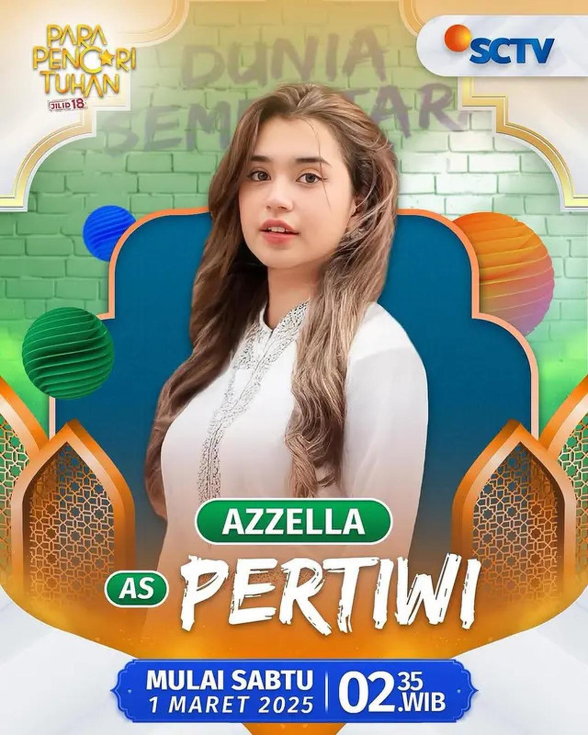 5 Potret Azella Alhamid Pemeran Pertiwi di Sinetron PPT Jilid 18, Cucu Elvy Sukaesih