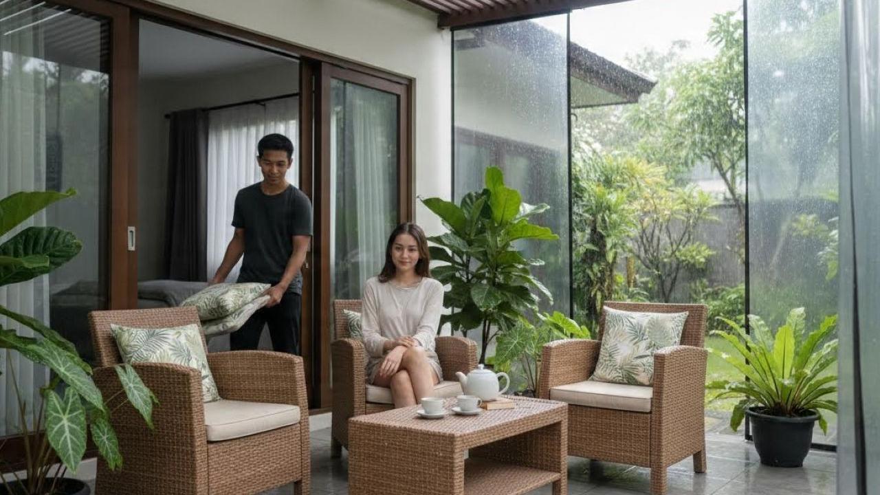 Barang yang Sebaiknya Ada di Teras Saat Musim Hujan