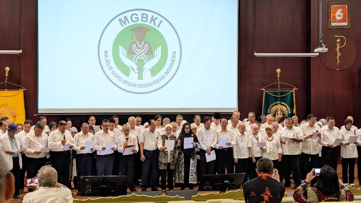 Guru Besar FK di Indonesia Satukan Suara Bentuk MGBKI, Apa Itu?