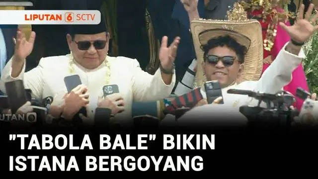 VIDEO: Serba-Serbi Upacara HUT ke-80 RI, Prabowo Cium Bendera hingga Goyang "Tabola Bale"