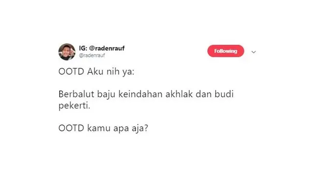 OOTD dari Netizen