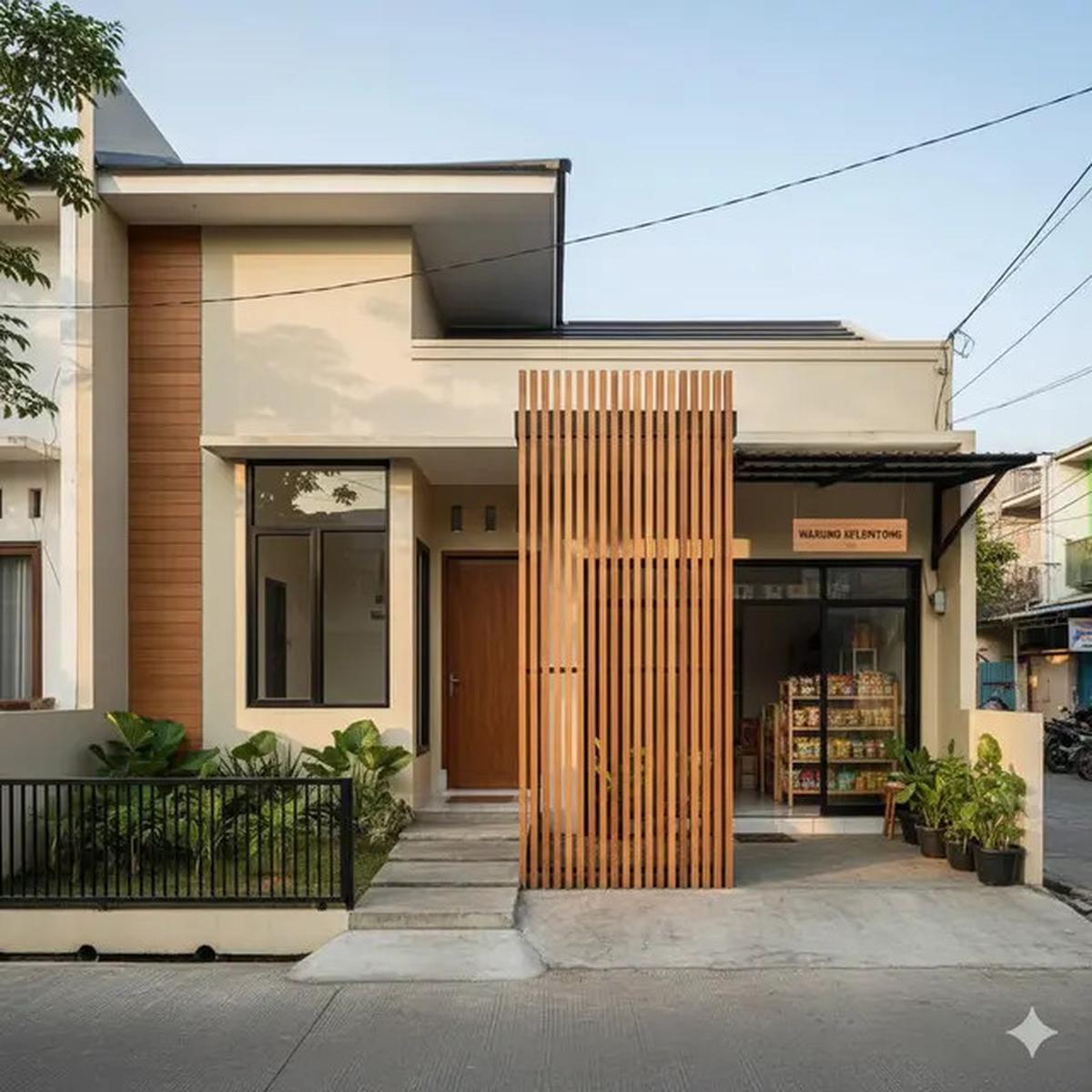 7 Model Rumah Minimalis Samping Ada Toko yang Enggak Ganggu Privasi Penghuni, Desain Fungsional untuk Hunian dan Usaha