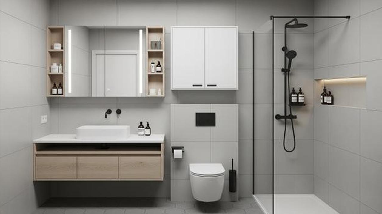 7 Desain Kamar Mandi Kecil tapi Terlihat Luas dengan Trik Interior 2025, Cocok untuk Hunian Minimalis