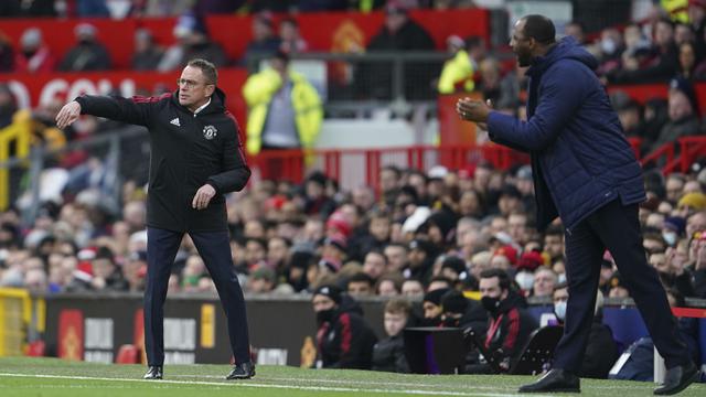 Foto: Debut Ralf Rangnick Bersama Manchester United di Liga Inggris saat Melawan Crystal Palace