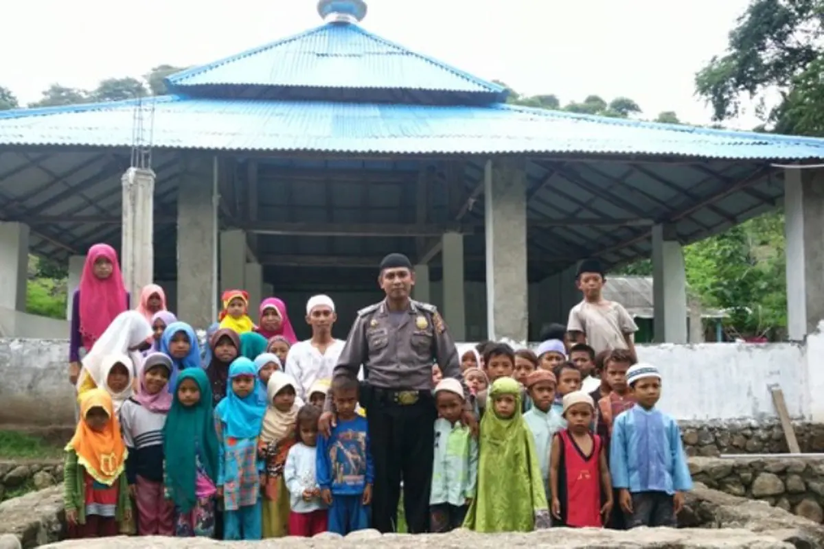Gaji Ngepas, Polisi Ini Bisa Dirikan Pesantren Dari Uang Sendiri