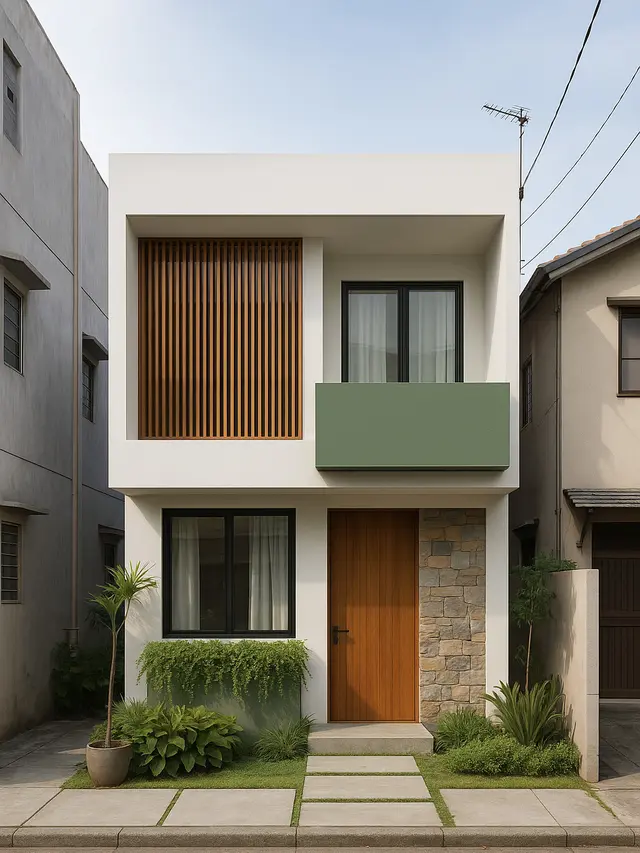 Desain Rumah Minimalis di Perkotaan Padat Penduduk