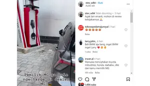 Viral Konsumen Dilarang Ngecas Mobil Listrik di Dealer Pluit, Ini Kata MG Motor Indonesia (ist)