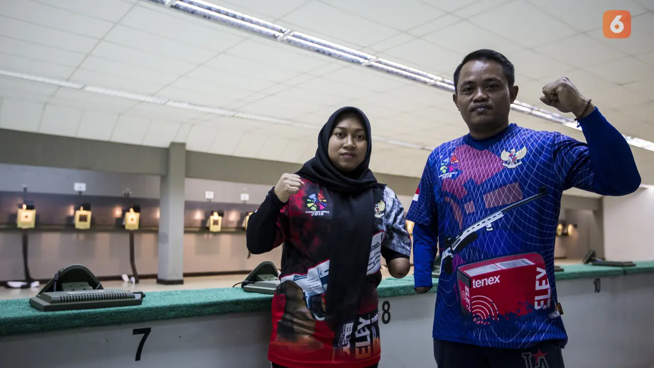 Latihan Menembak Para Games