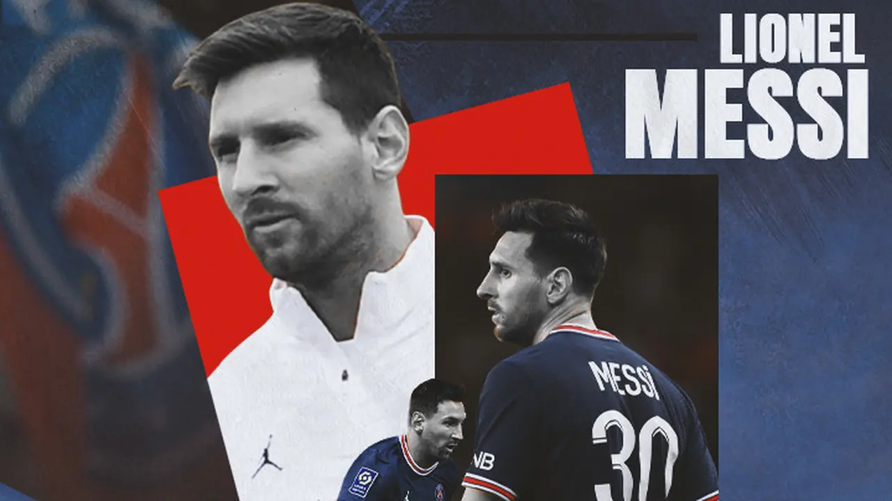 PSG - Ilustrasi Lionel Messi