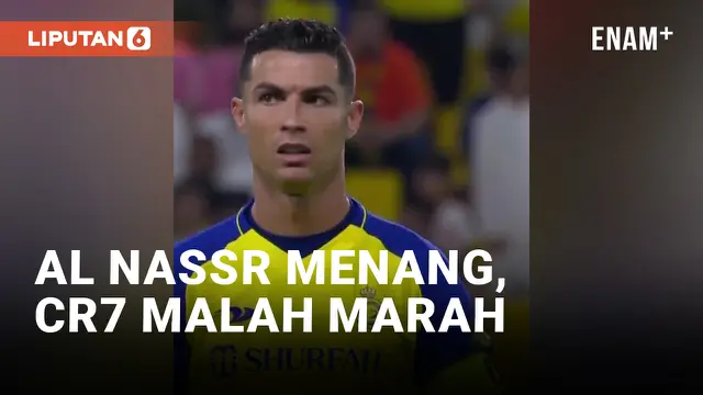 Cristiano Ronaldo Marah Saat Al Nassr Menang