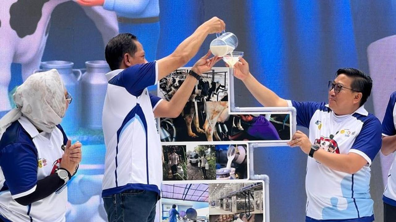 Pemerintah Dorong Kemandirian Susu Nasional dari Hulu hingga Hilir