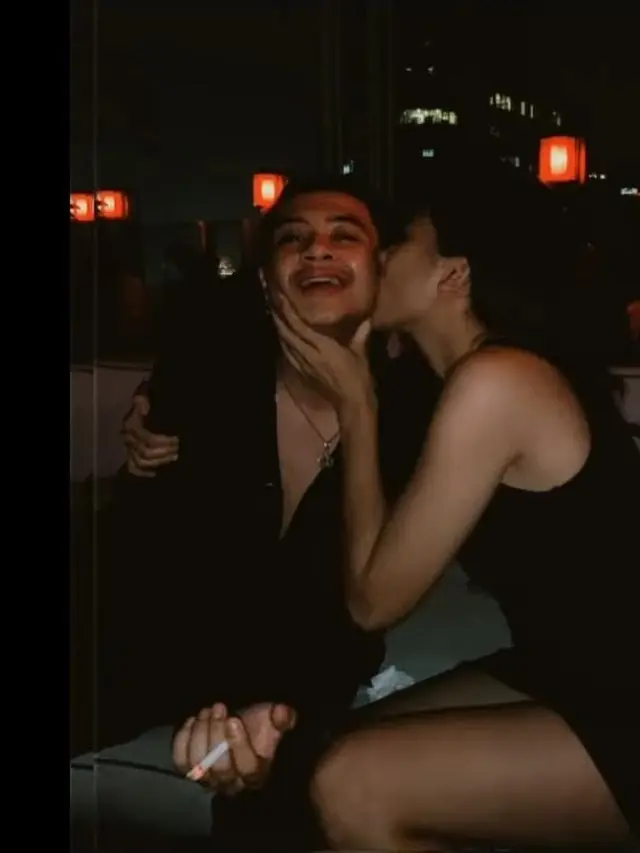 Sitha Marino makin jatuh hati melihat gaya rambut baru Bastian Steel