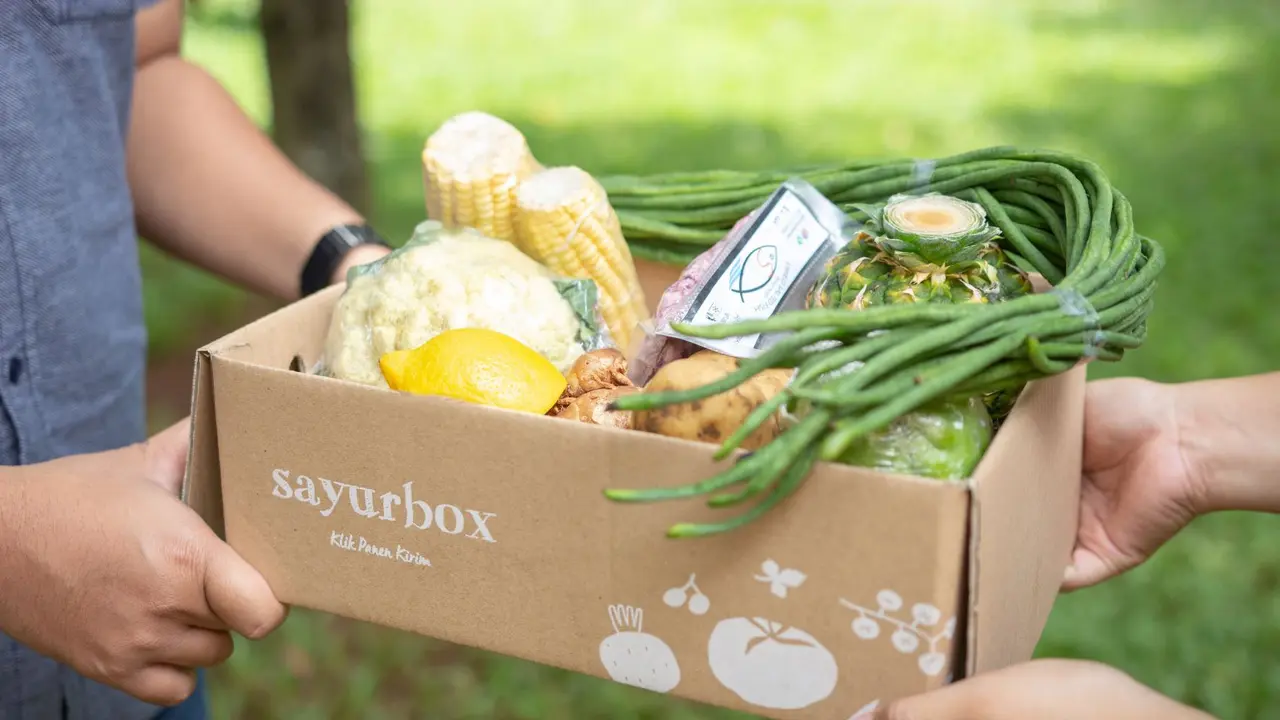 Paket masak Sayurbox. (Foto: Sayurbox)
