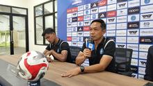 Caretaker Pelatih PSBS, Kahudi Wahyu Widodo. (Foto: Bola.com/Ana Dewi)