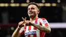 2. Saul Niguez (70 juta euro) - Gelandang berusia 25 tahun ini tampil apik di lini tengah Atletico Madrid. Saul Niguez memiliki harga pasar mencapai 70 juta euro dan saat ini. AFP/Cristina Quicler)