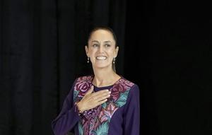 Claudia Sheinbaum tercatat sejarah sebagai presiden perempuan pertama Meksiko. Dia juga merupakan Yahudi pertama yang memimpin negara di Amerika Utara itu. (Dok. Eduardo Verdugo)