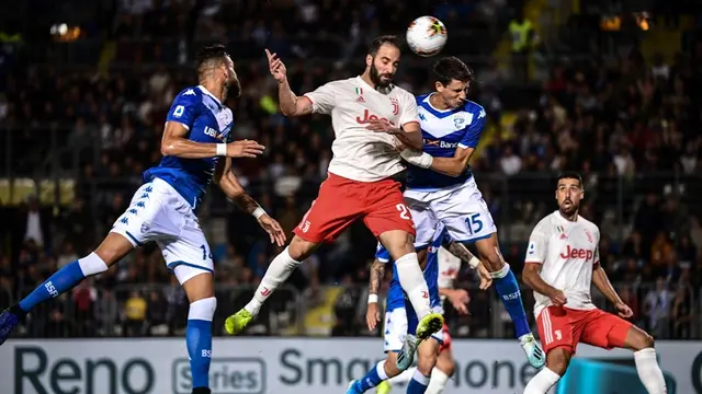 Penyerang Juventus, Gonzalo Higuain.