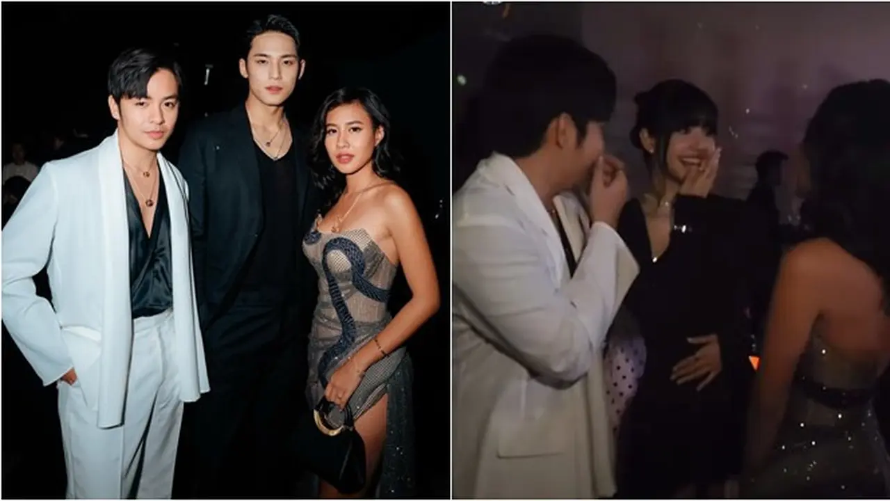 5 Potret Akrab Angga Yunanda dan Shenina Bareng Artis K-Pop di Event BVLGARI Ini Bikin Iri